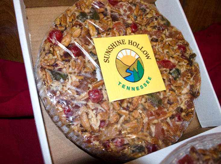 Pecan Fruitcake, 4 1/4 pound ring
