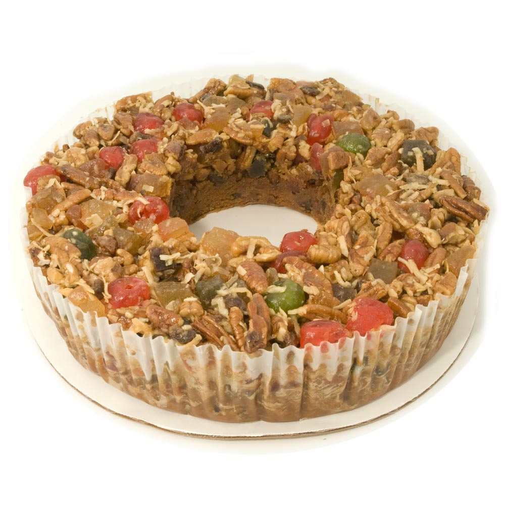 Pecan Fruitcake, 4 1/4 pound ring