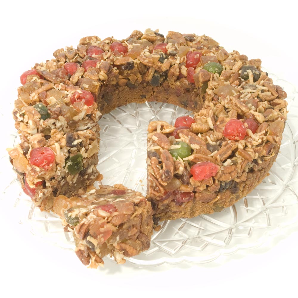 Pecan Fruitcake, 4 1/4 pound ring