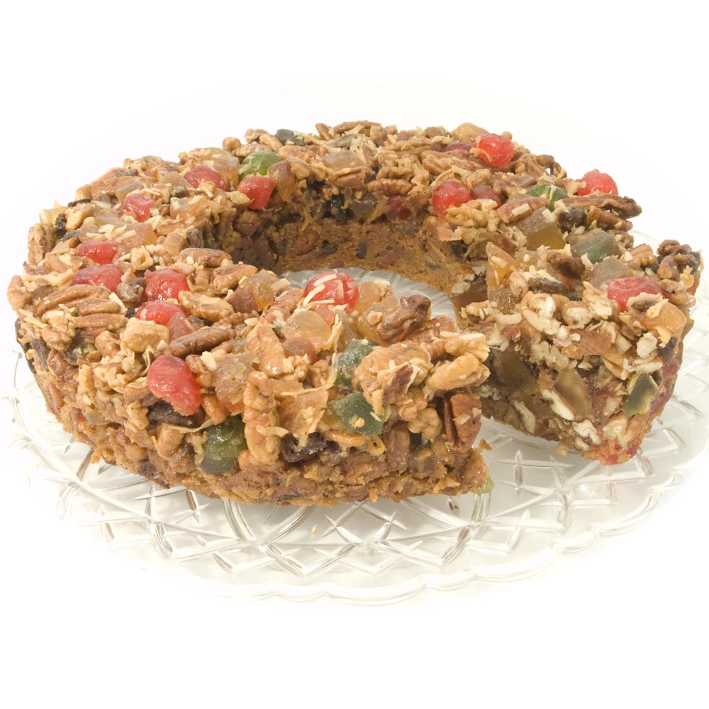 Pecan Fruitcake, 4 1/4 pound ring