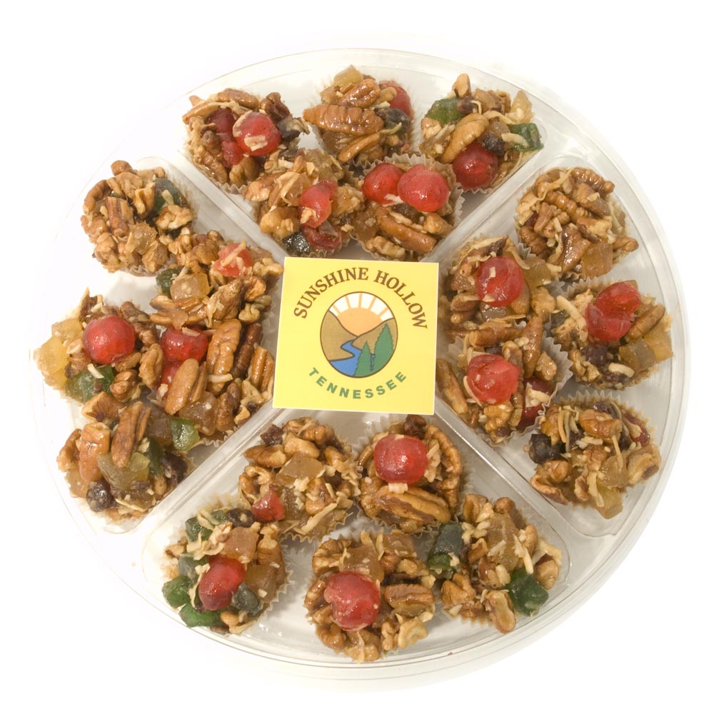 Pecan Fruitcake, 20 "Dazzler" Individual Cakes