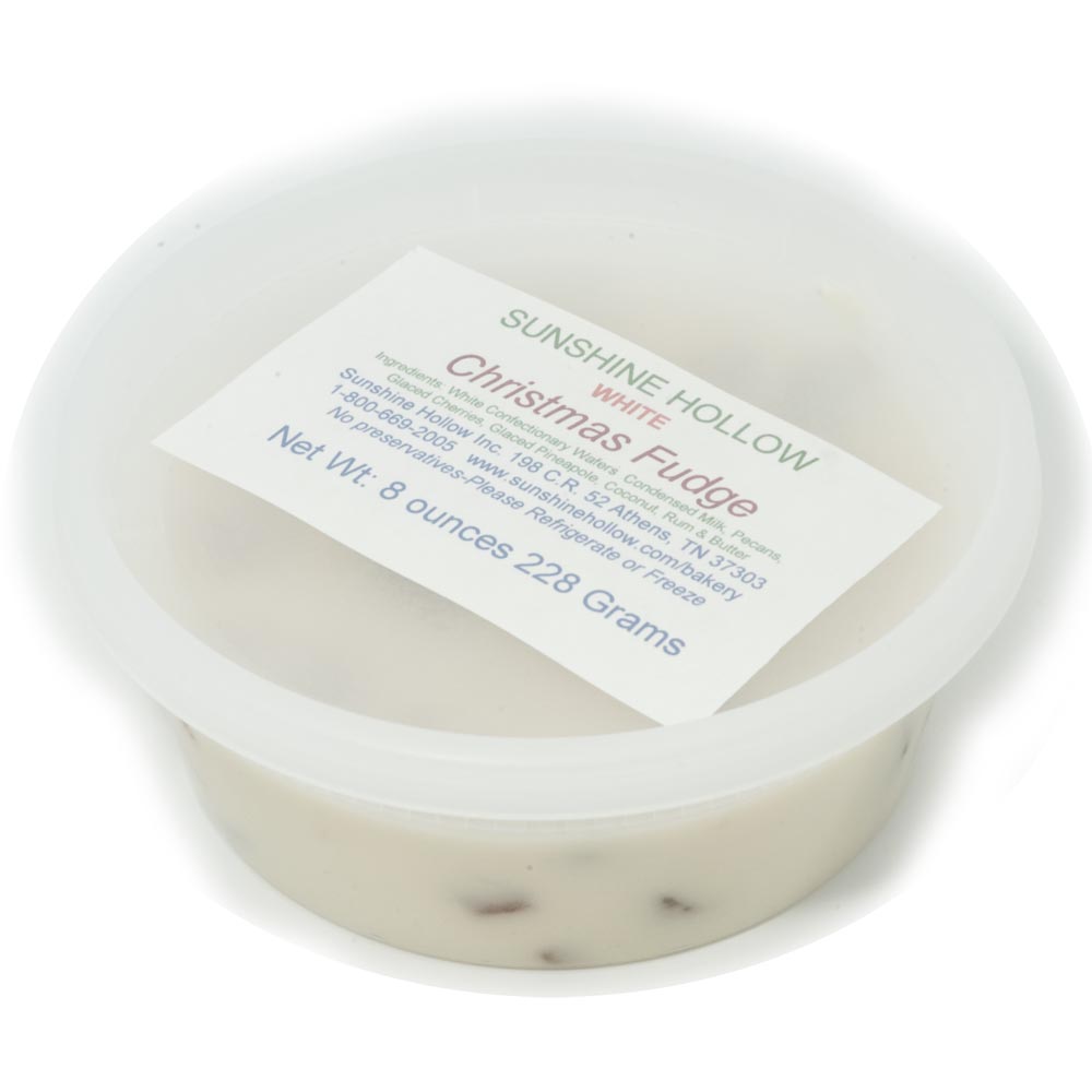 White Christmas Fudge