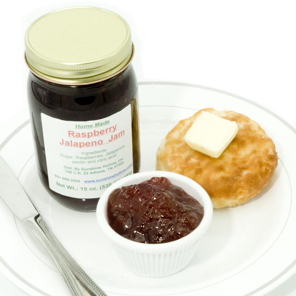 Raspberry/Jalapeno Jam