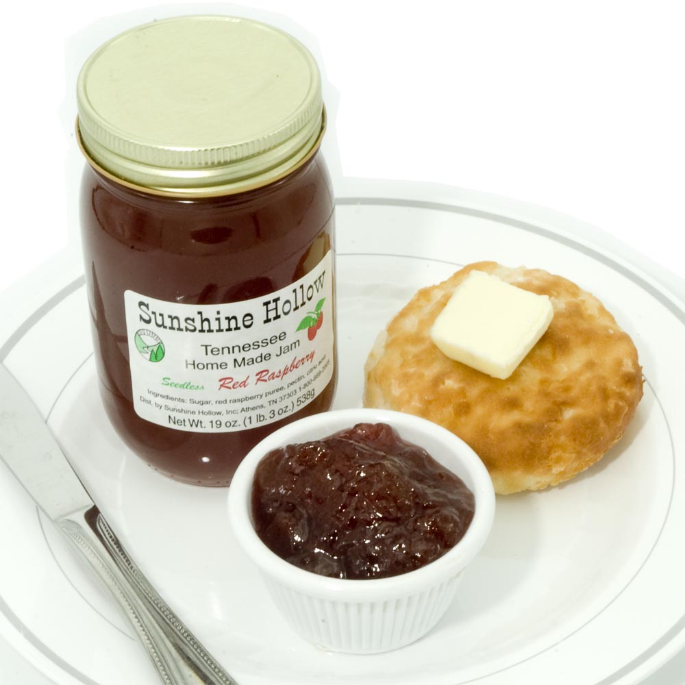 Seedless Red Raspberry Jam